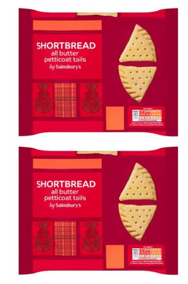 Sainsbury's All Butter Shortbread Petticoat Tails 440g
