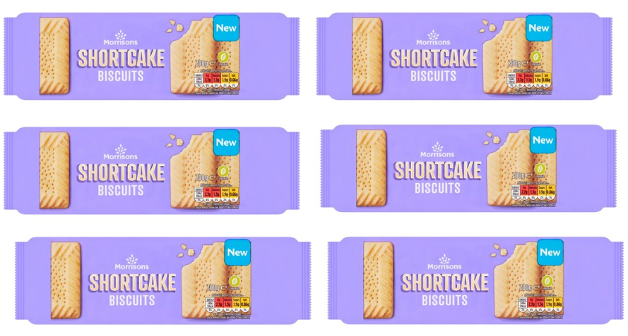 Morrisons Shortcake Biscuits 200g, Pack of 6