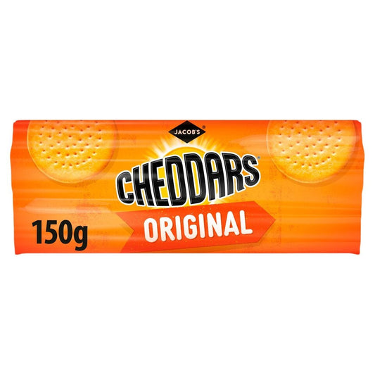 Jacobs Baked Cheddar Biscuits Cheese 150g