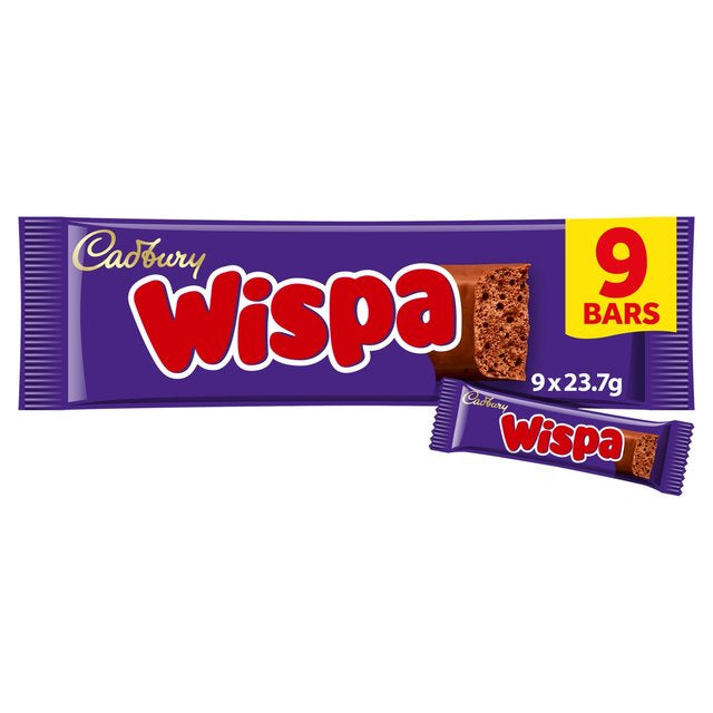 Cadbury Wispa 9 Pack 255G