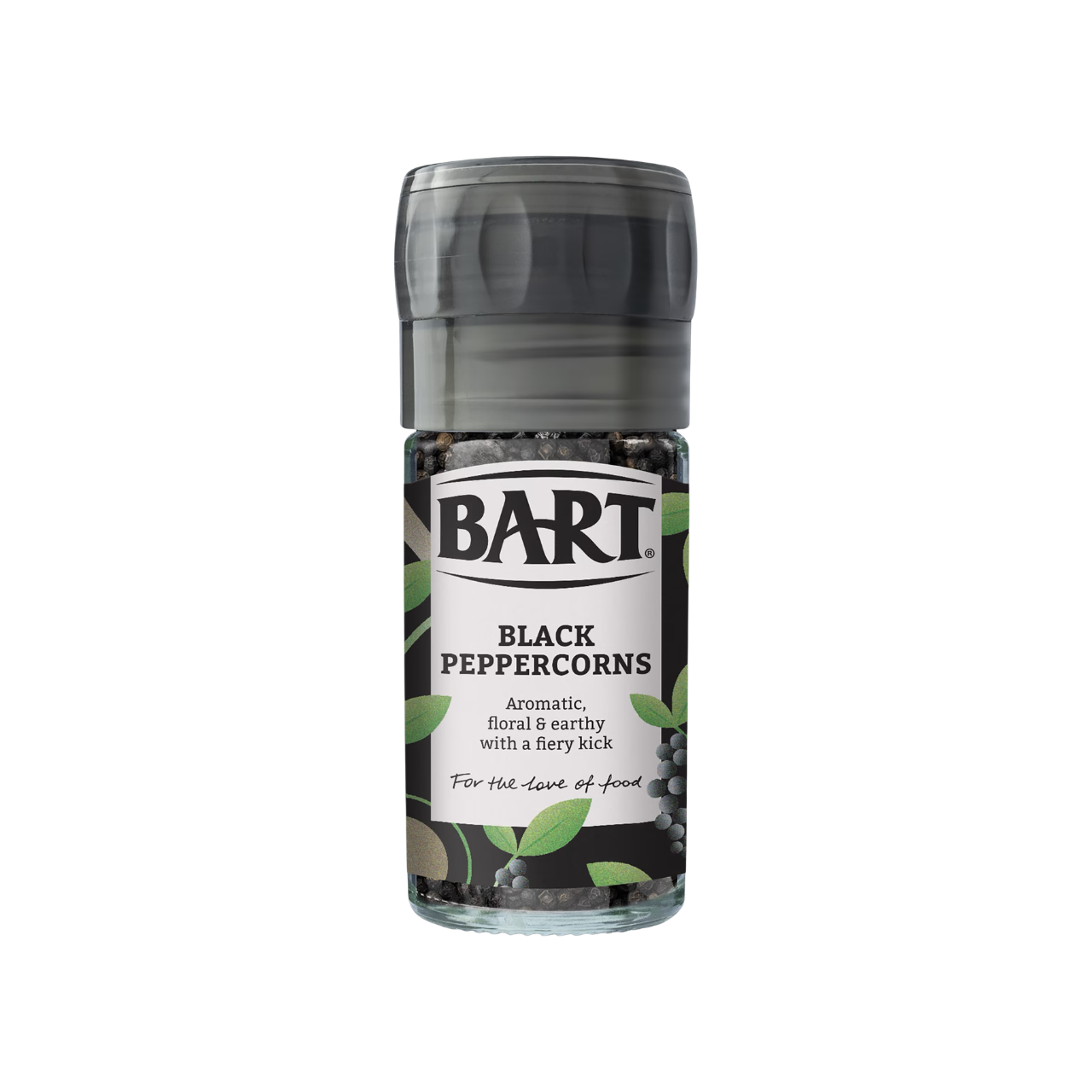 Bart Black Peppercorns Mill 42g