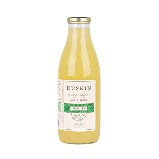 Duskin Single Variety English Apple Juice - Bramley (Sharp) 1L
