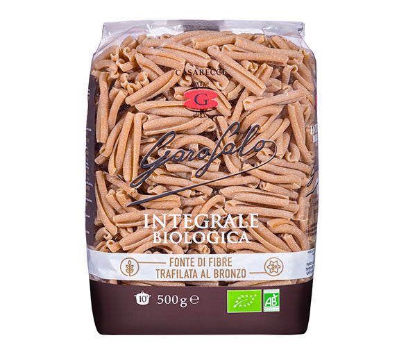 Garofalo Organic Whole Wheat Casarecce Pasta 500g