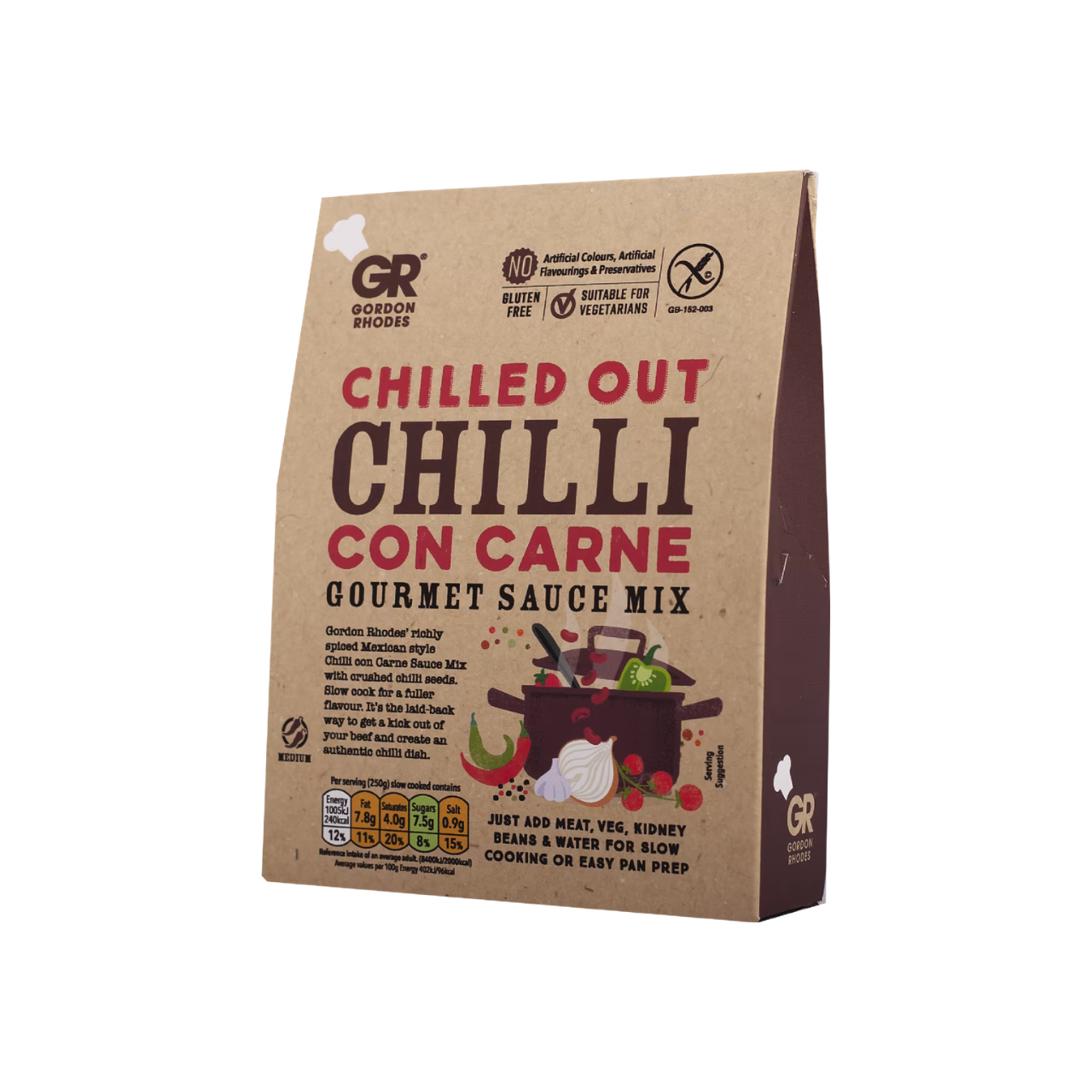 Gordon Rhodes Chilled Out Chilli con Carne Gourmet Sauce Mix 75g