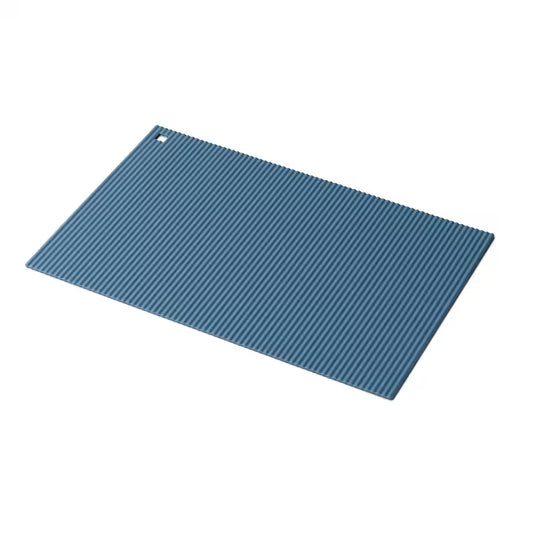 Zeal Large Rectangular Trivet Mat Provence Blue