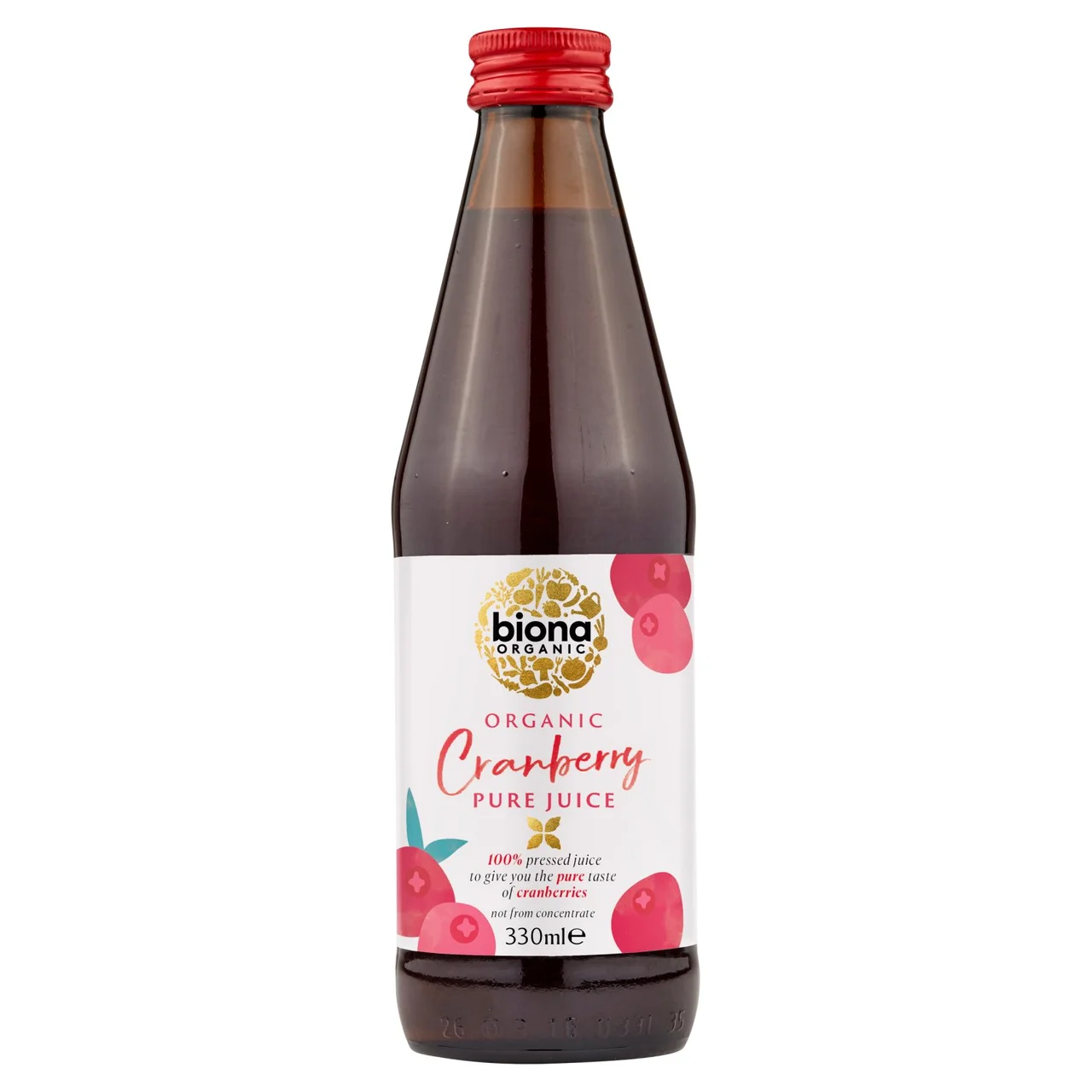 Biona Organic Pure Cranberry Super Juice 330ml