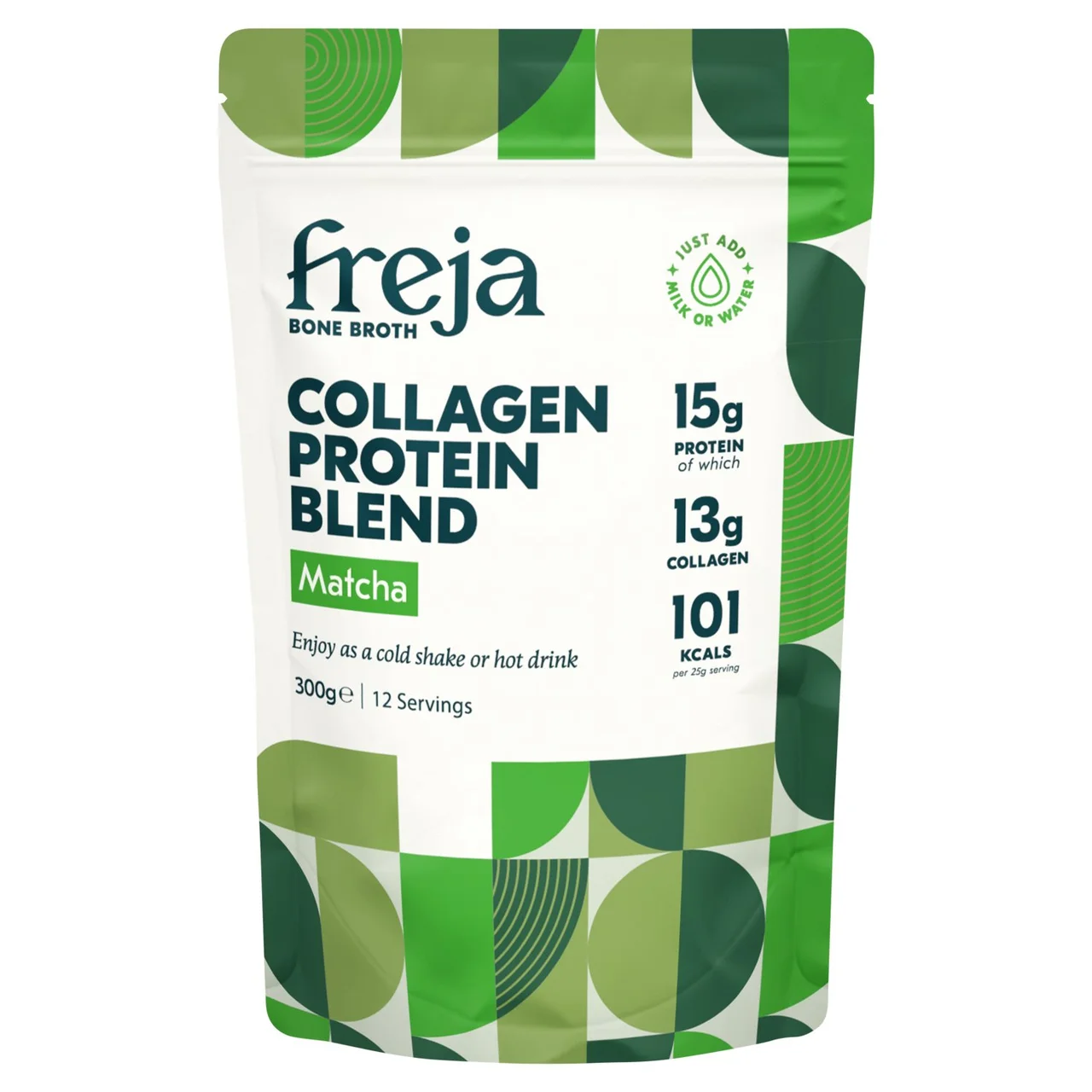 Freja Matcha Collagen Protein Blend 300g