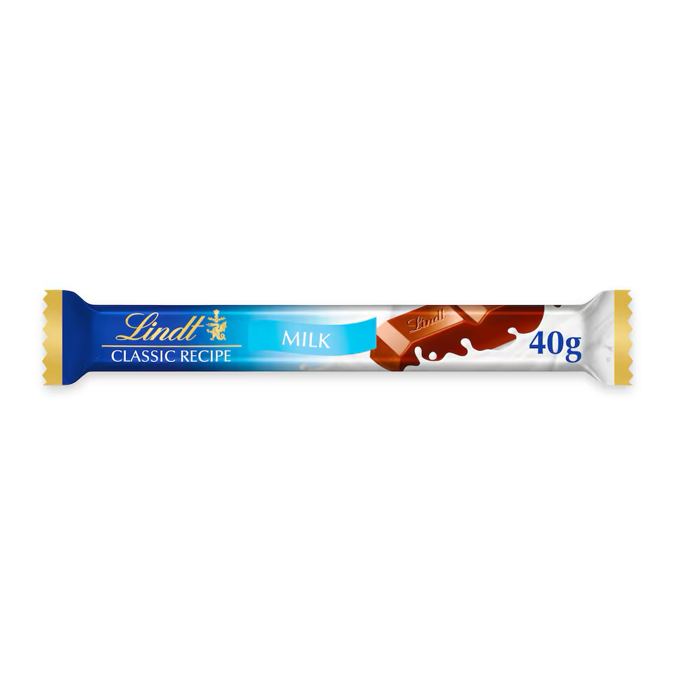Lindt Classic Milk Chocolate 40g