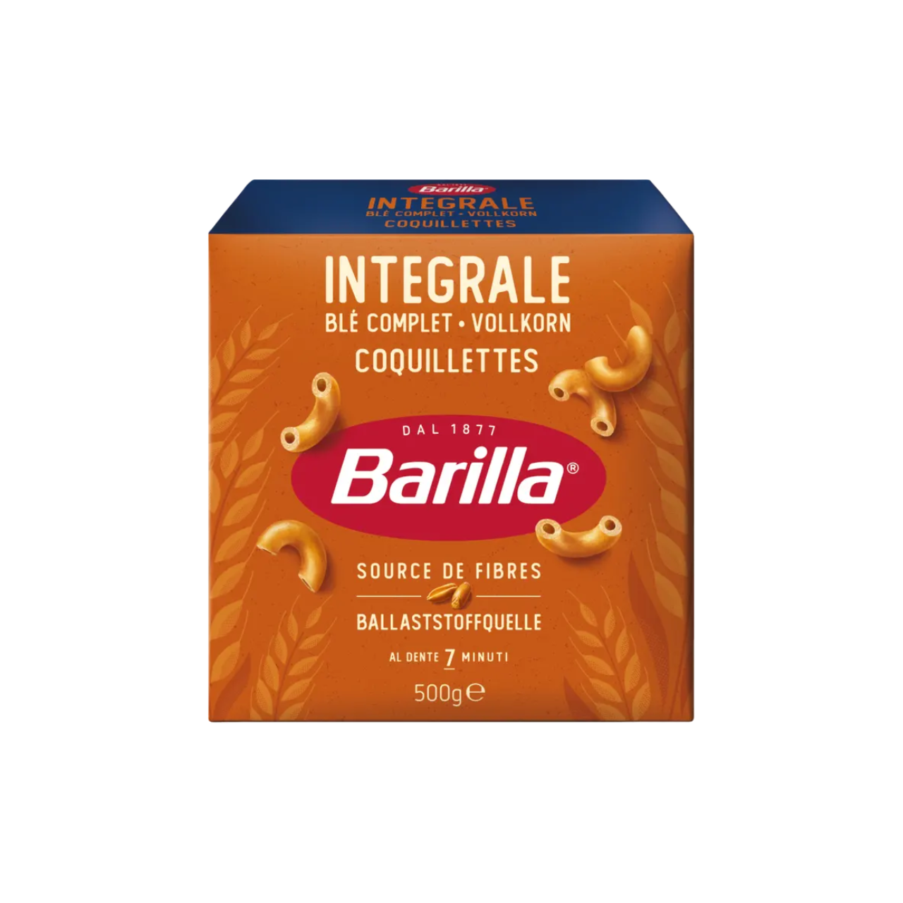 Barilla Coquillettes Integrale Blé Complet 500g