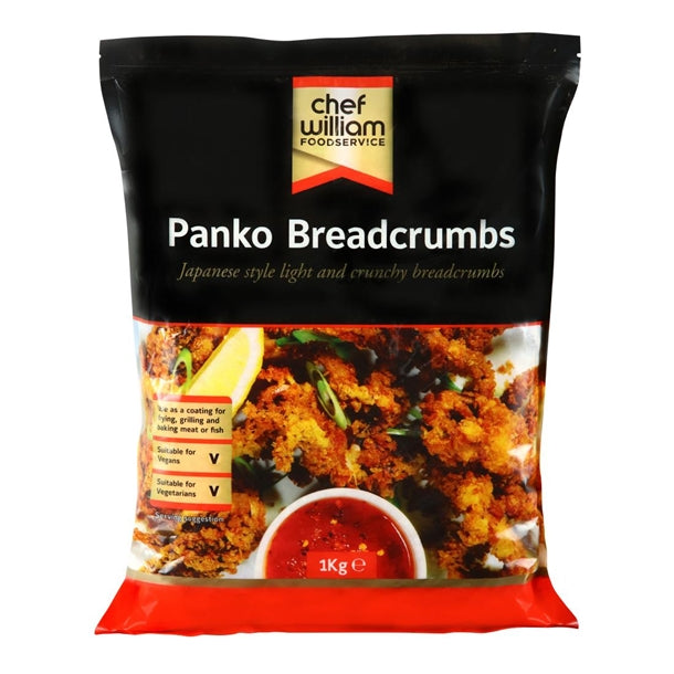 Chef William Foodservice Panko Breadcrumbs 1kg