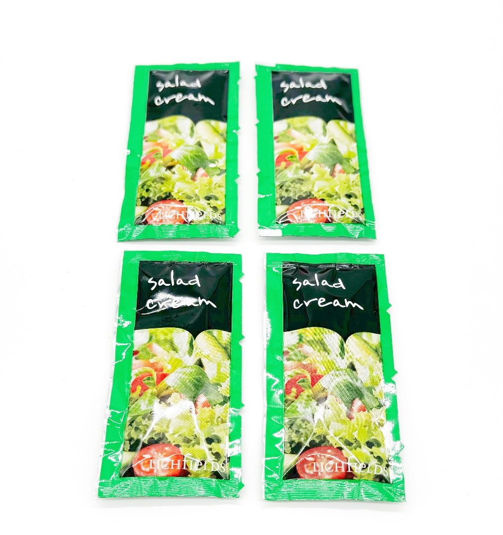 Individual Sachets Lichfields Salad Cream 200 x 10g