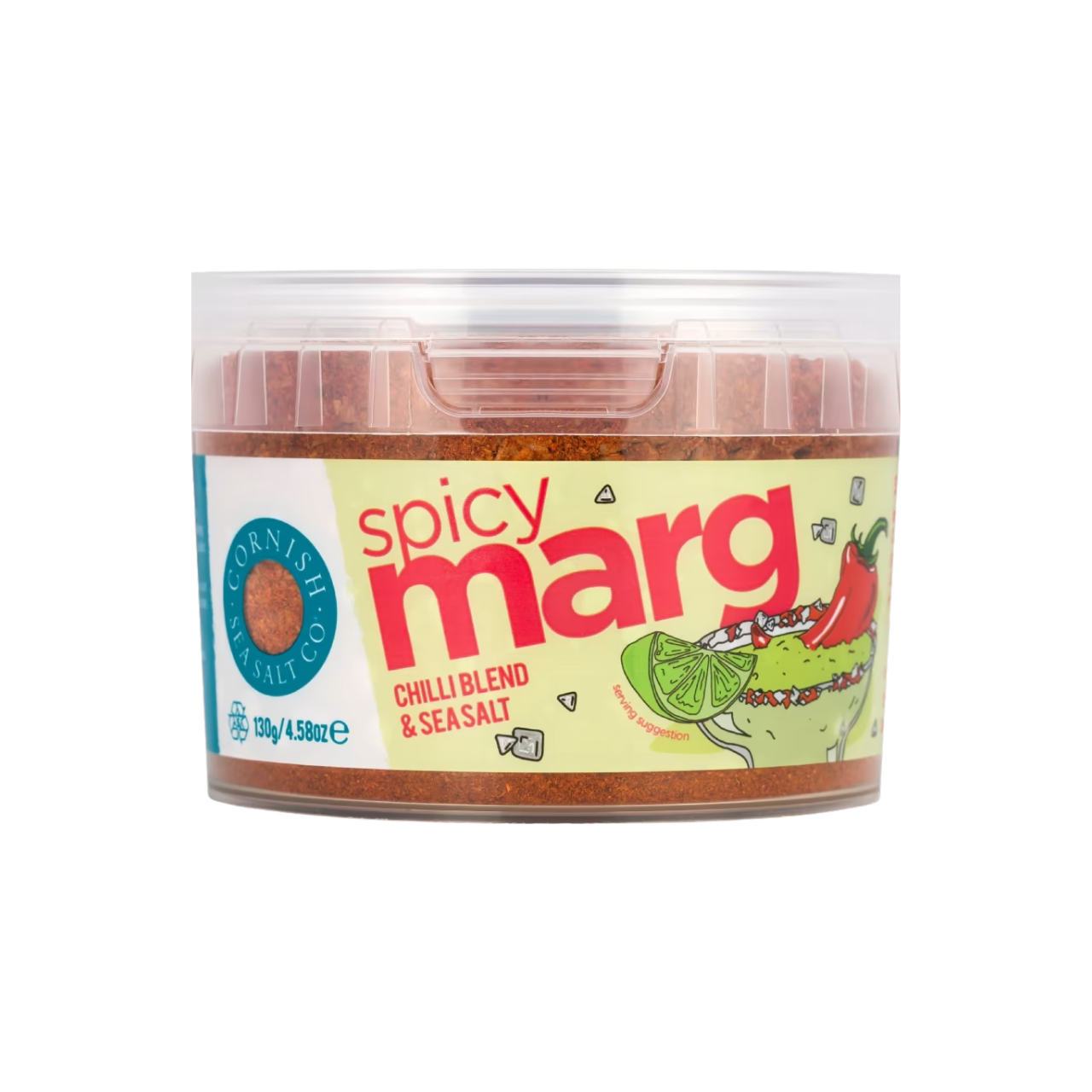 Cornish Sea Salt Co. Spicy Marg 130g