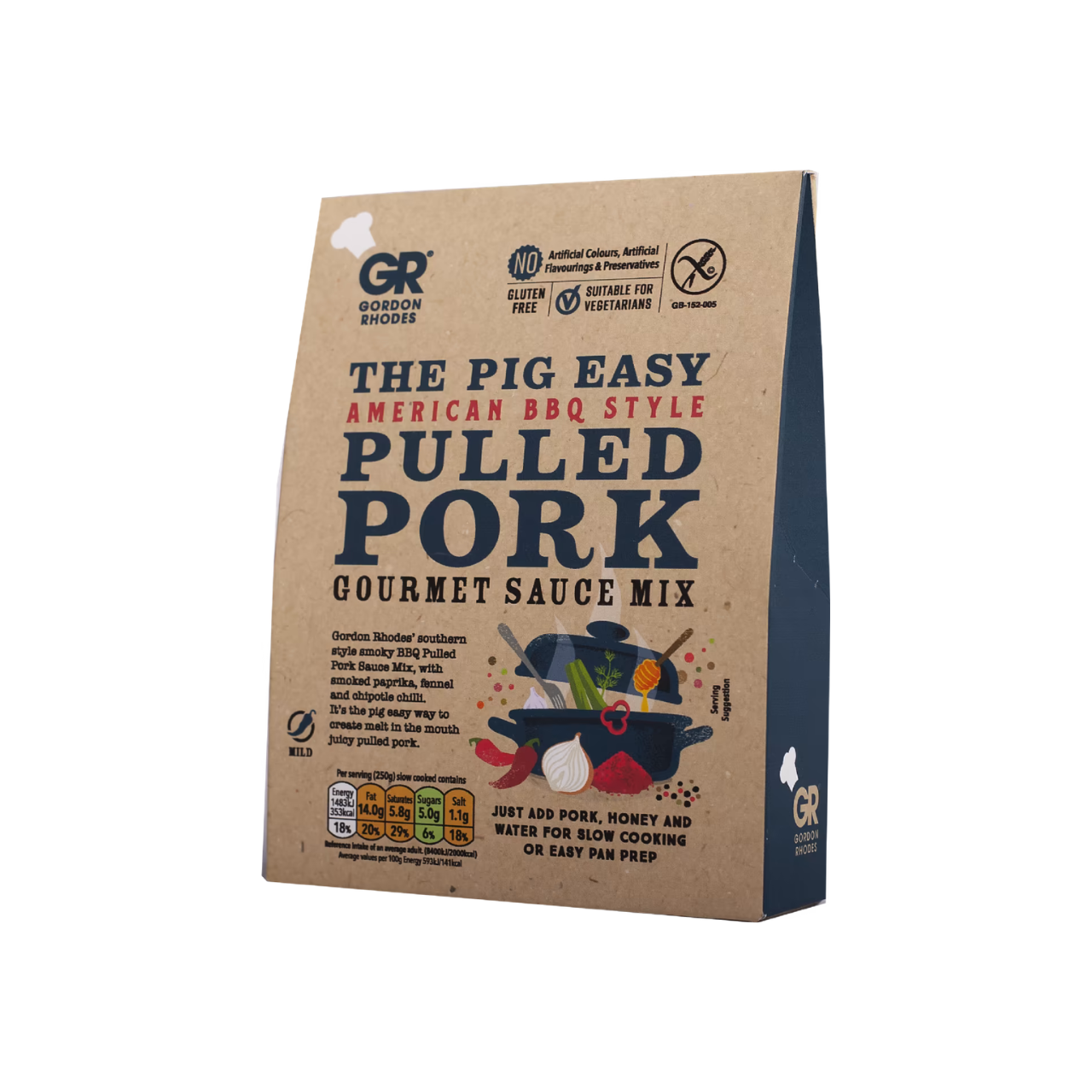 Gordon Rhodes The Pig Easy Pulled Pork Gourmet Sauce Mix 75g