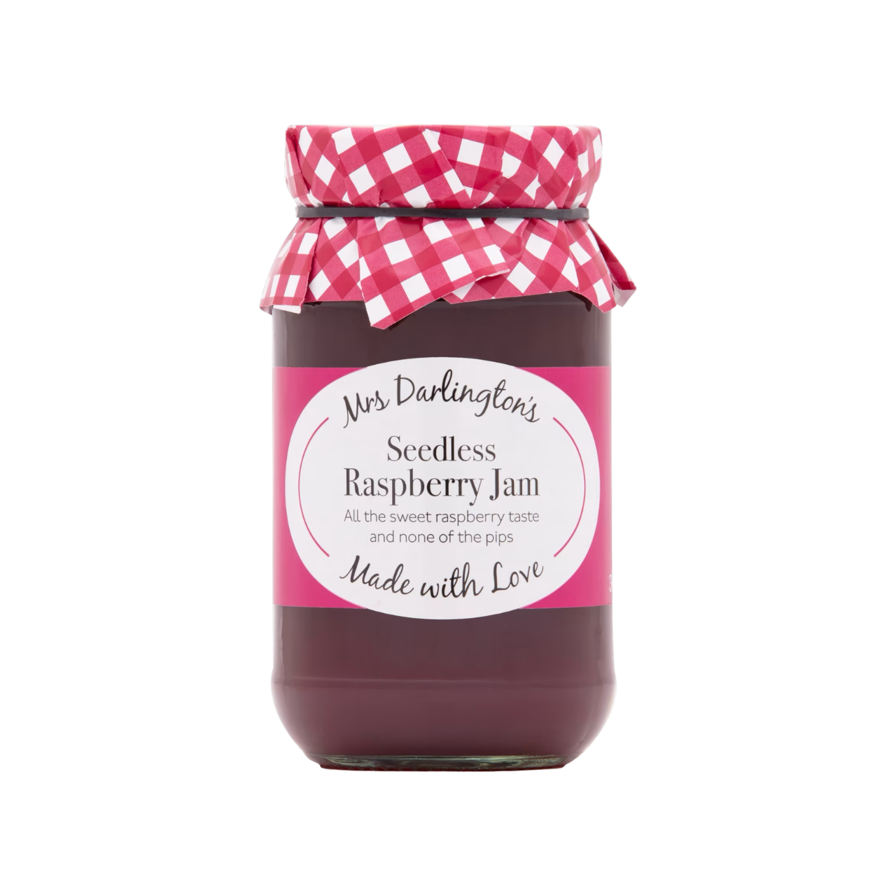 Mrs Darlington's Seedless Raspberry Jam 340g