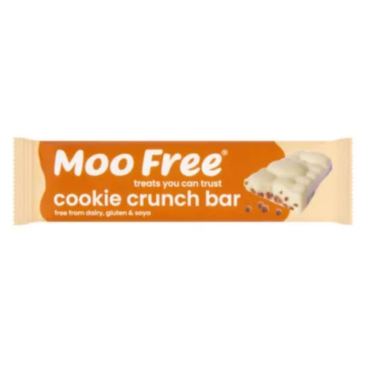 Moo Free Cookie Crunch Bar - 35g