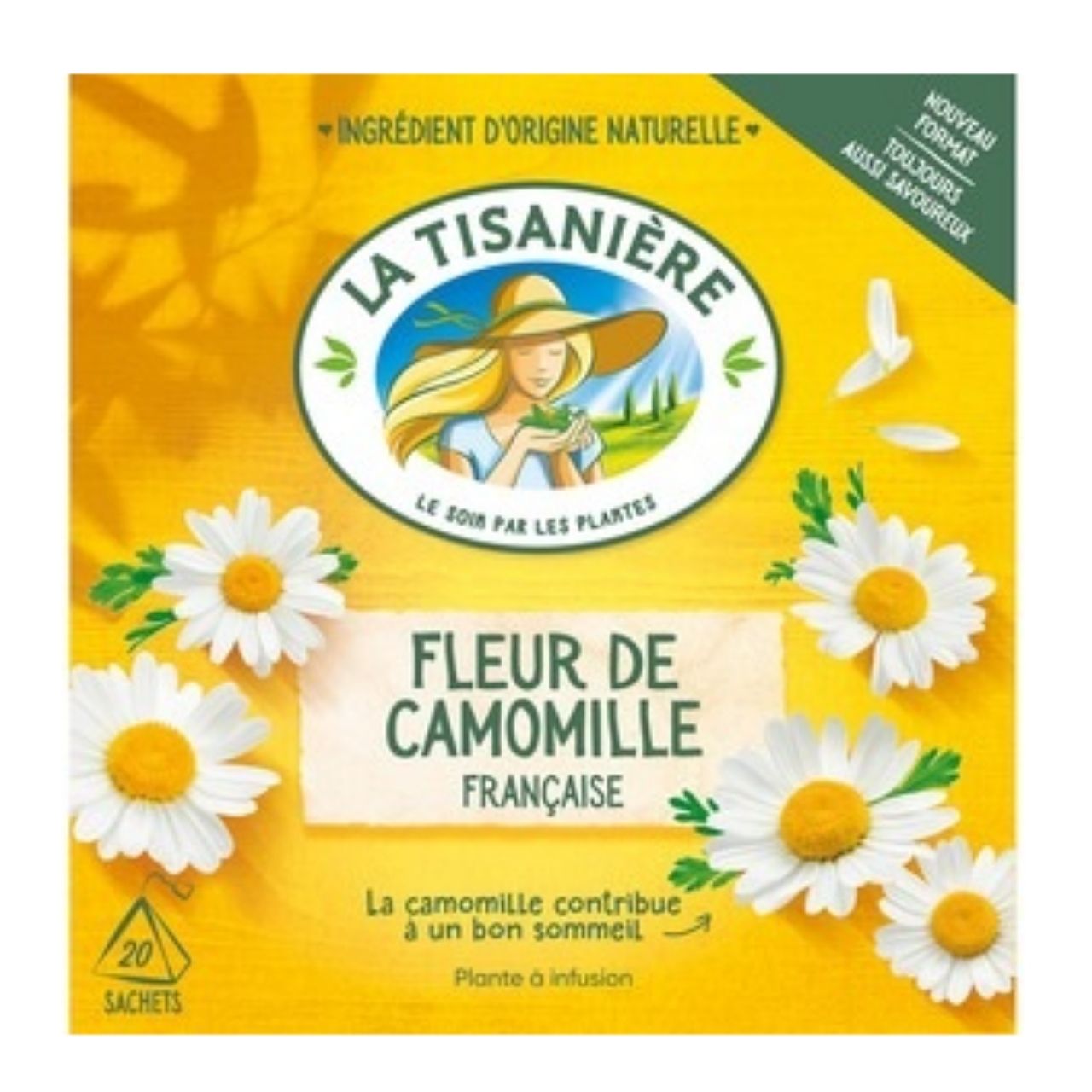 La Tisaniere Infusion Fleur de Camomille 20 Sachets 30g