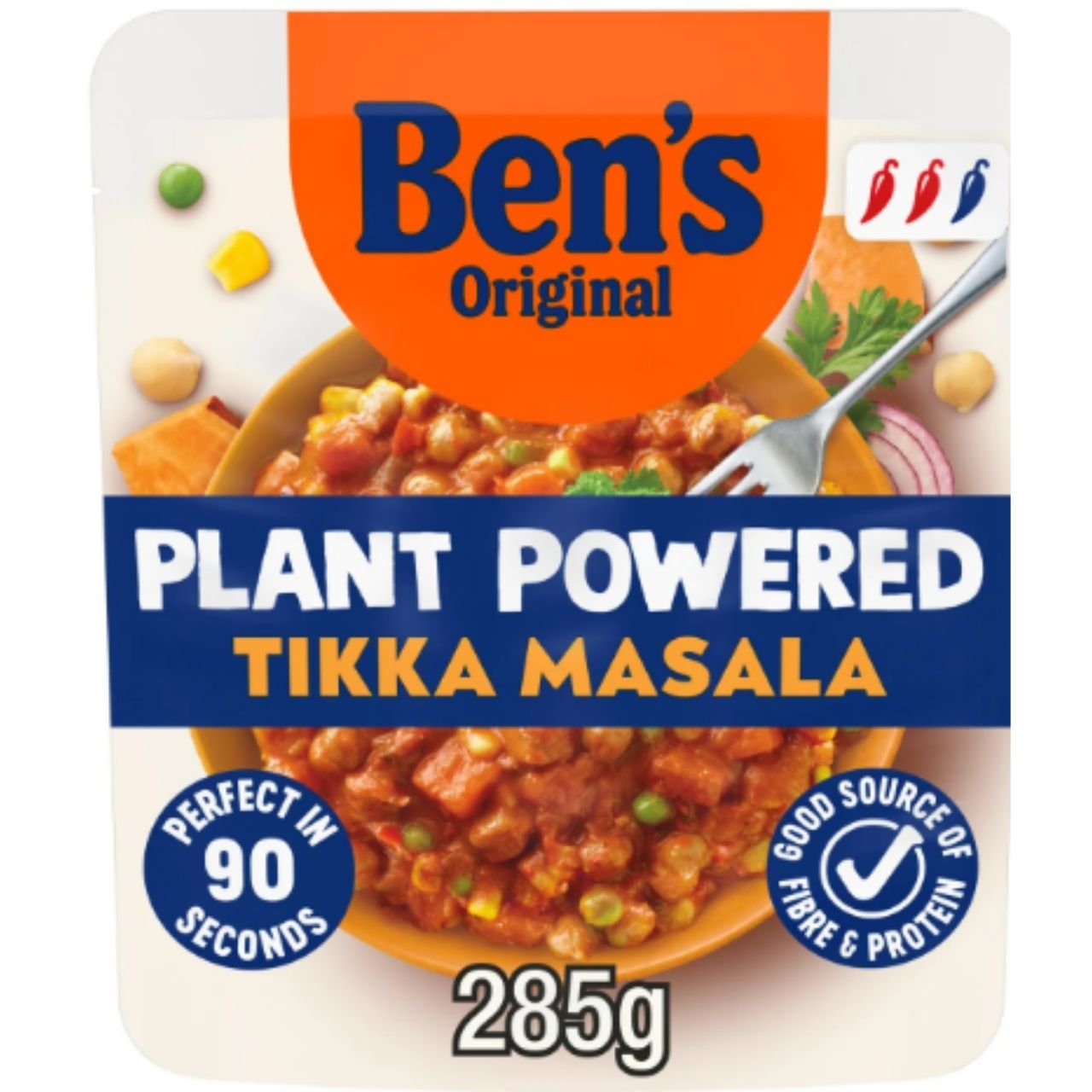 Ben's Original Plant Powered Vegan Tikka Masala Curry Meal - 285g