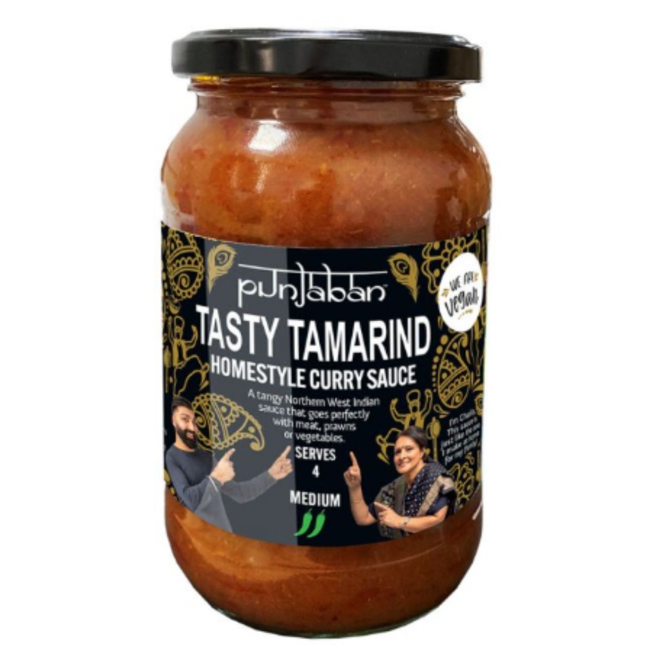 Punjaban Tasty Tamarind Curry Sauce - 350g