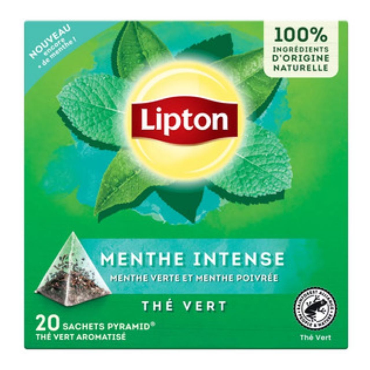 Lipton Tea Vert Menthe Intense (x20) 34g