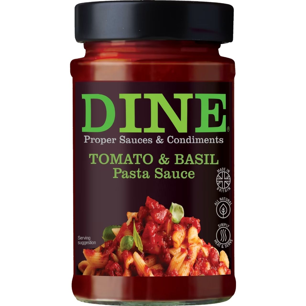 DINE Tomato & Basil Pasta Sauce 350g