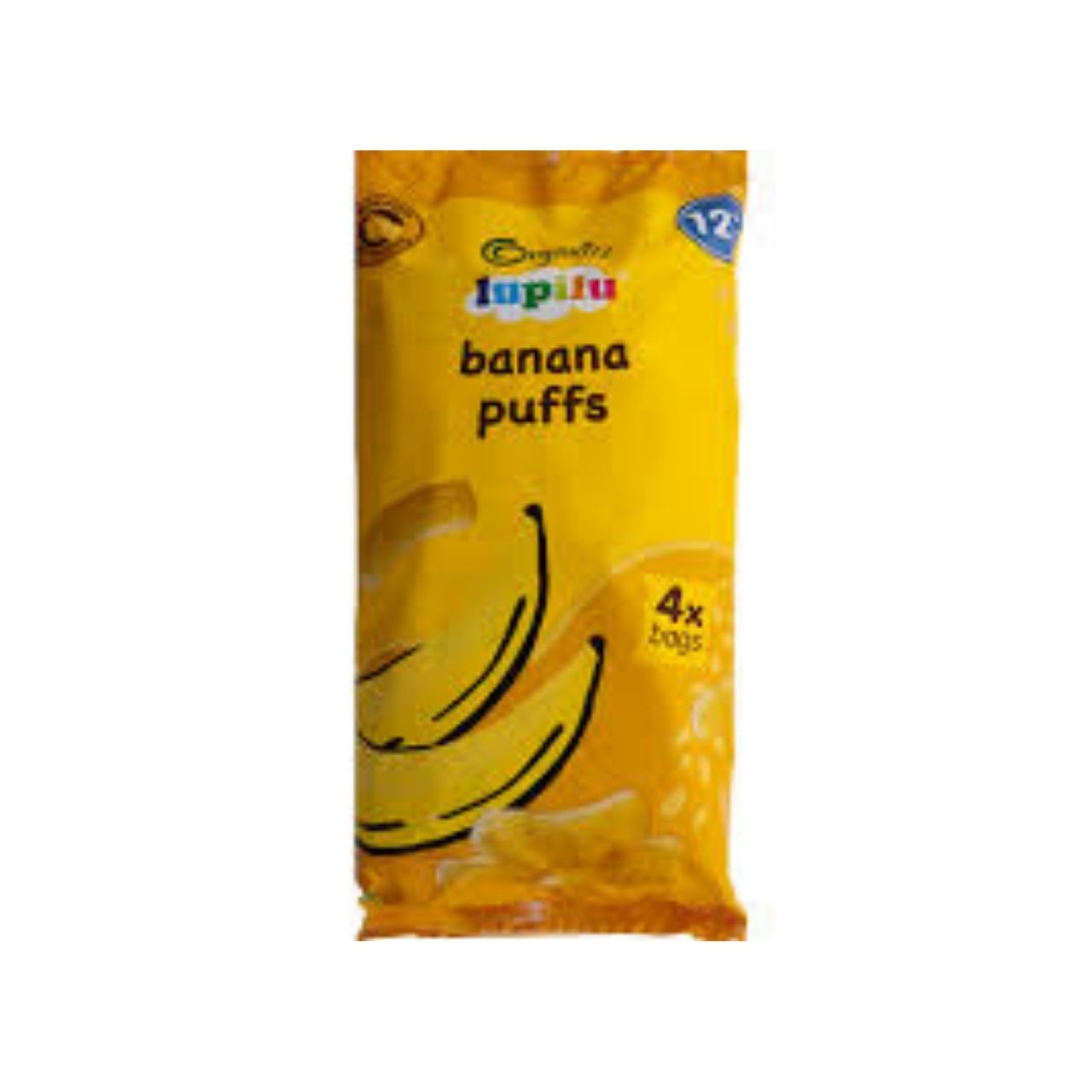 Lupilu Organic Banana Puffs - 4x15g