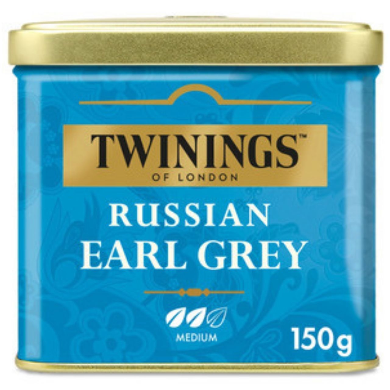 Twinings Russian Earl Grey Boîte Métal 150g