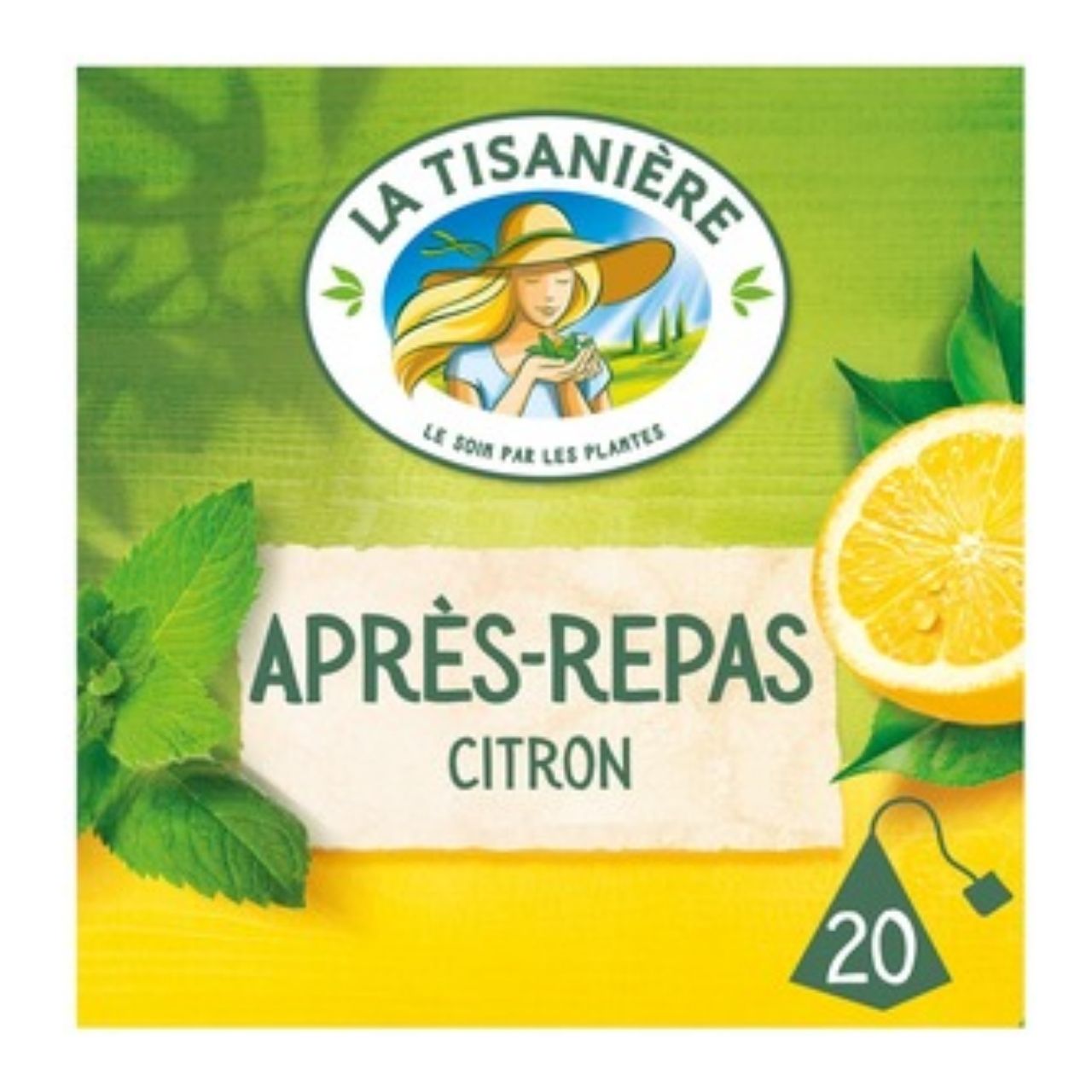 La Tisaniere Bien-Etre Infusion Apres Repas Citron 20 Sachets 30g