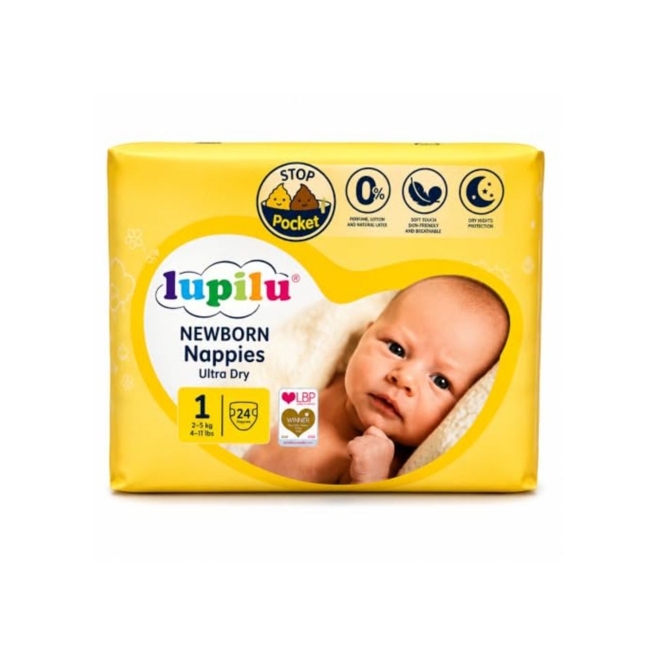 Lupilu Newborn Nappies - x24 Nappies