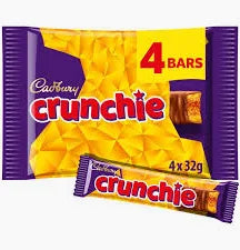 Cadbury Crunchie Multipack 4 X 32g