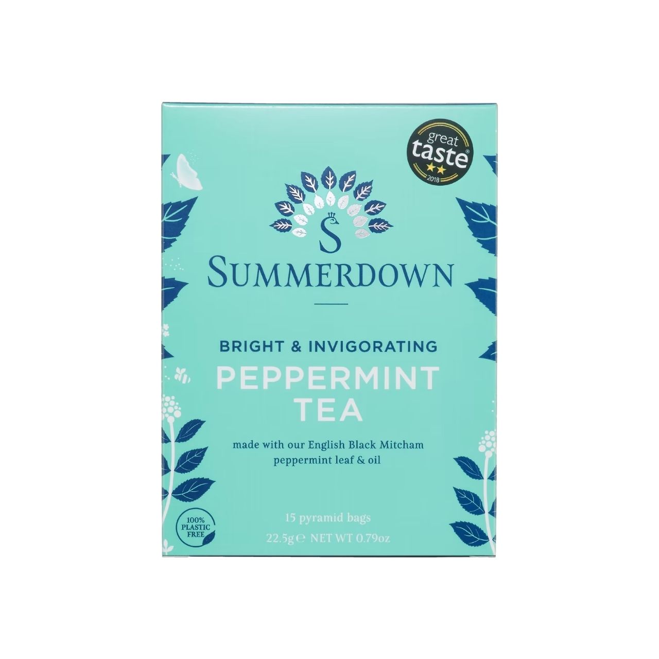 SUMMERDOWN Peppermint Tea - 15 Pyramid Bags 22.5g