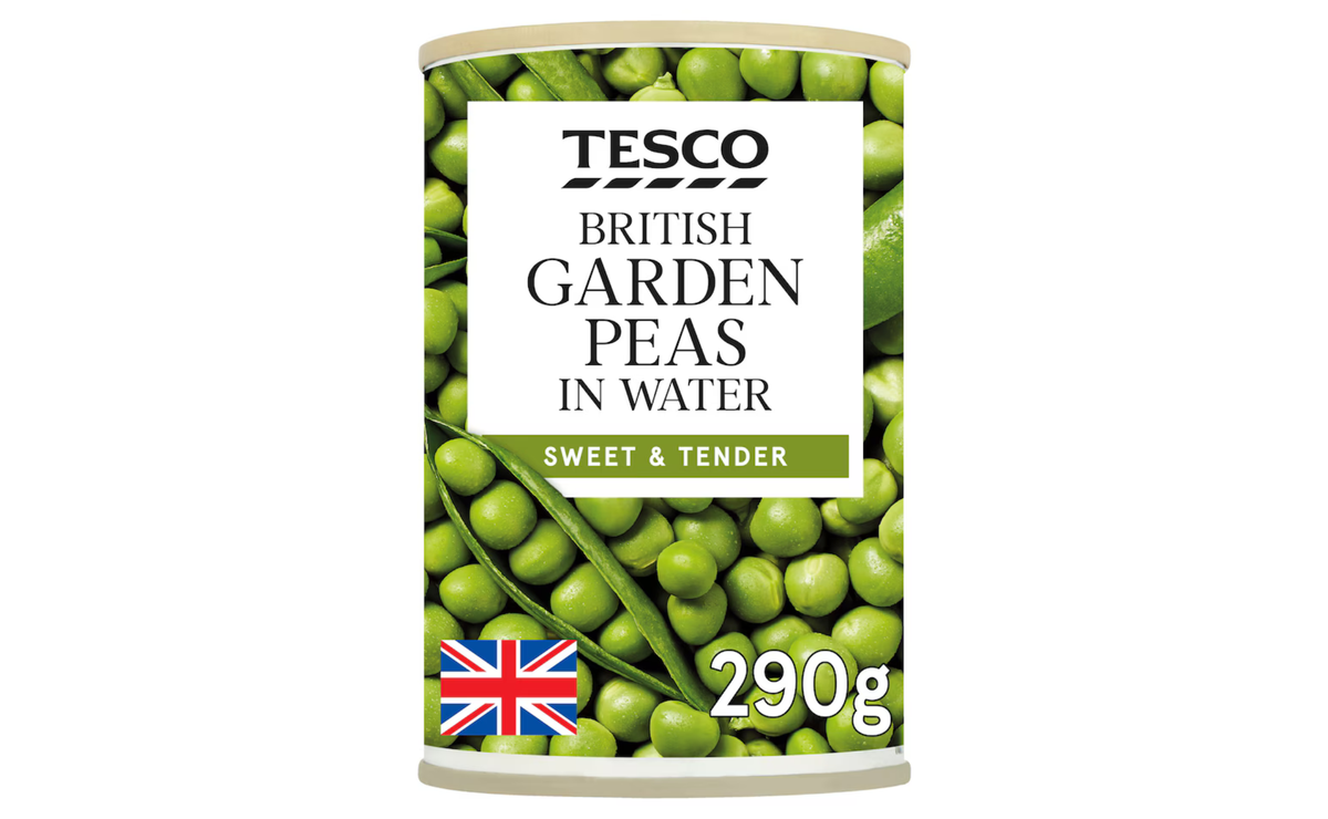 Tesco Tinned Fruit, Veg & Beans
