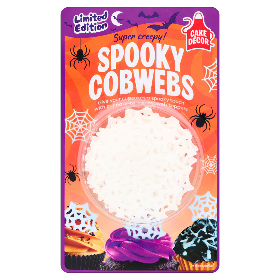 Cake Decor Spooky Cobwebs 4G