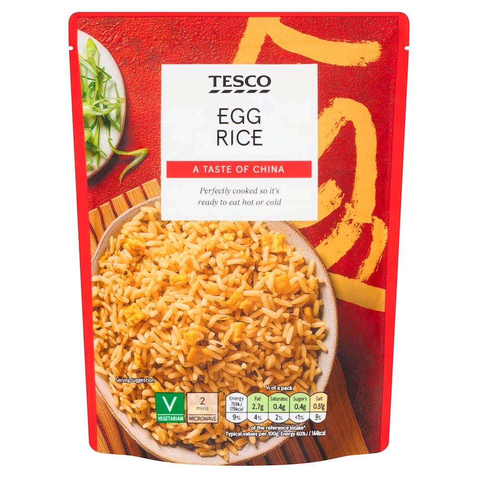 Tesco Egg Rice, 250g