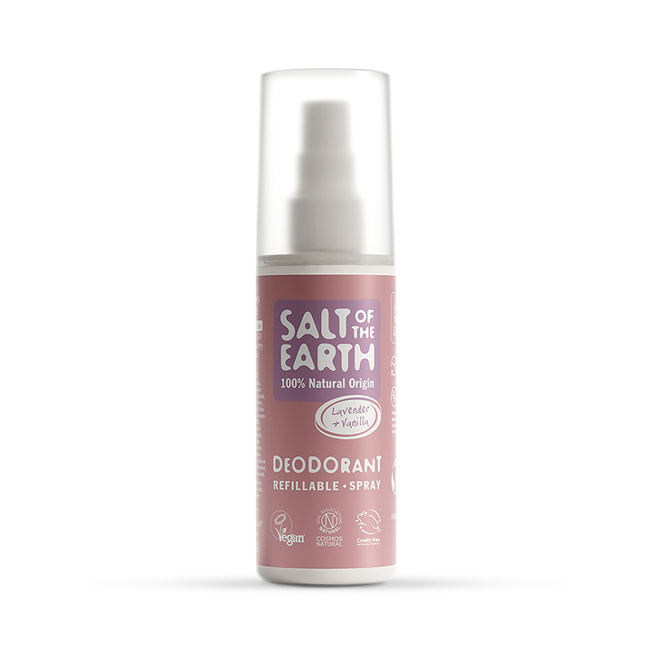 Salt of the Earth Spray Deodorant - Lavender & Vanilla, 100ml