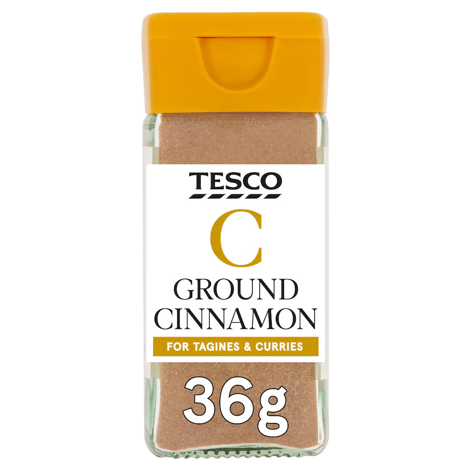 Tesco Ground Cinnamon, 36g