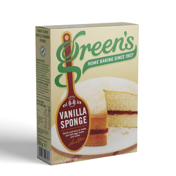 Green's Vanilla Sponge 221g