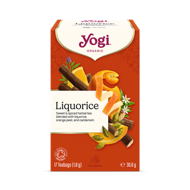 Yogi Tea Organic Liquorice 17 Tea Bags
