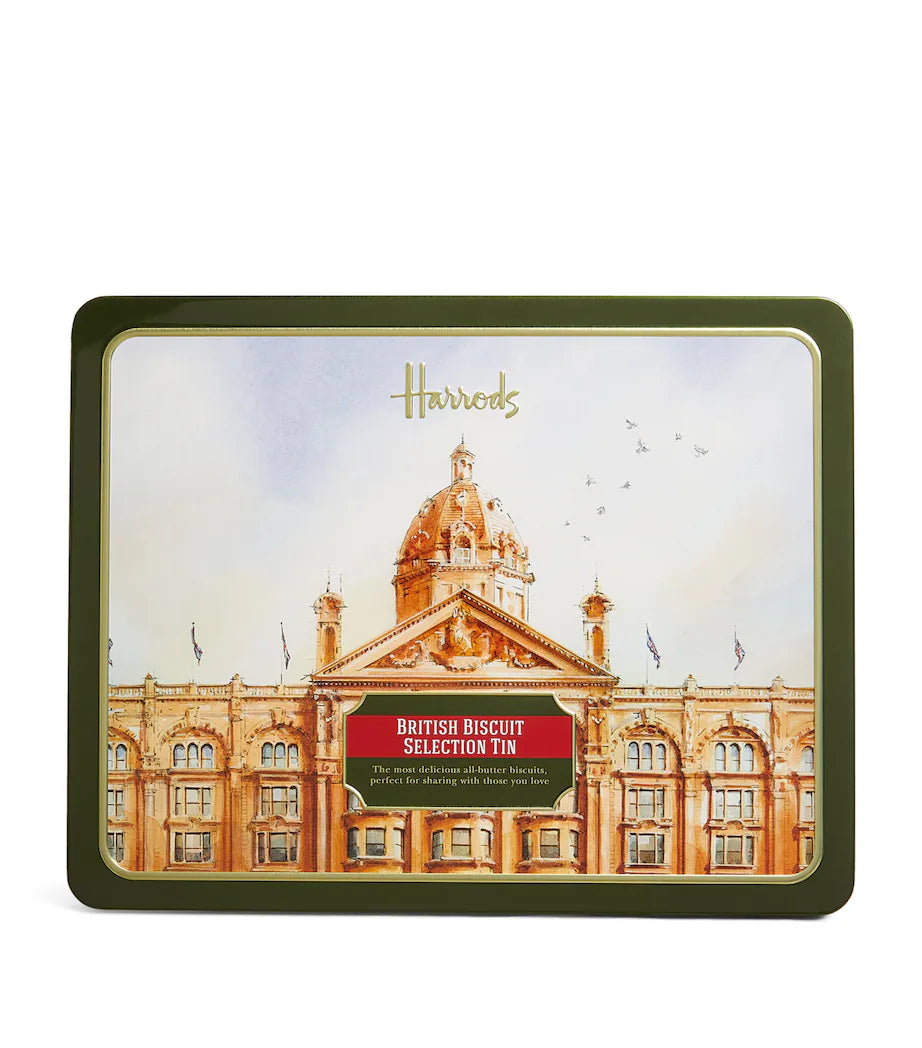 Harrods British Biscuit Selection Tin 550g