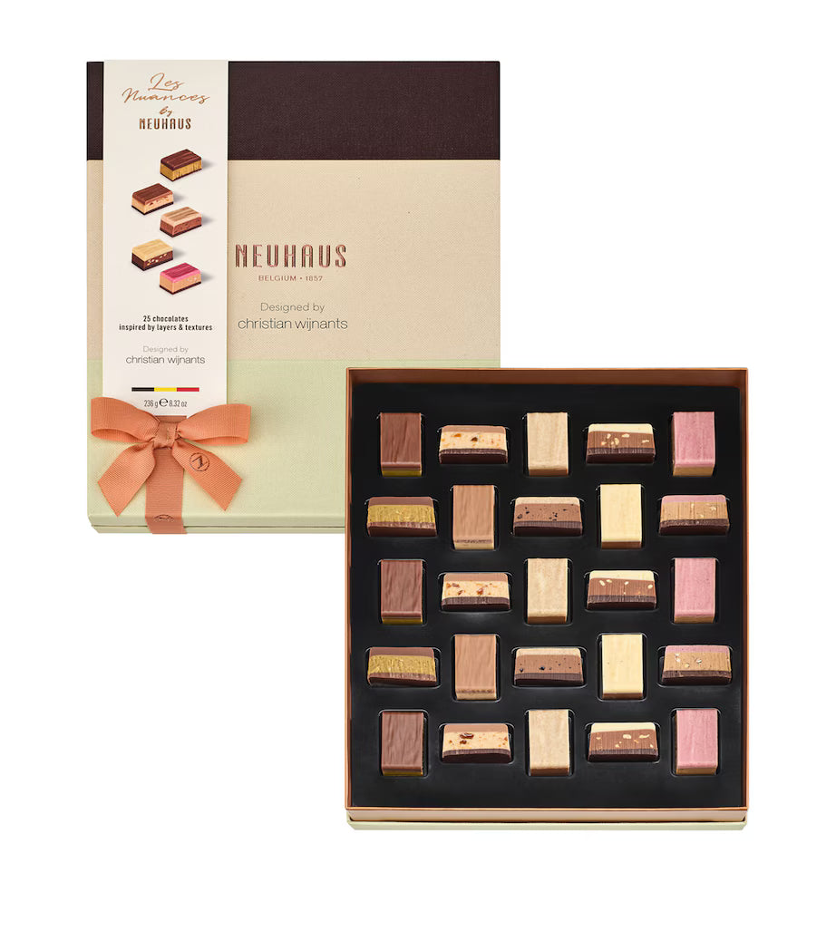 Neuhaus x Christian Wijnants Les Nuances 25-Piece Chocolate Selection Box 236g
