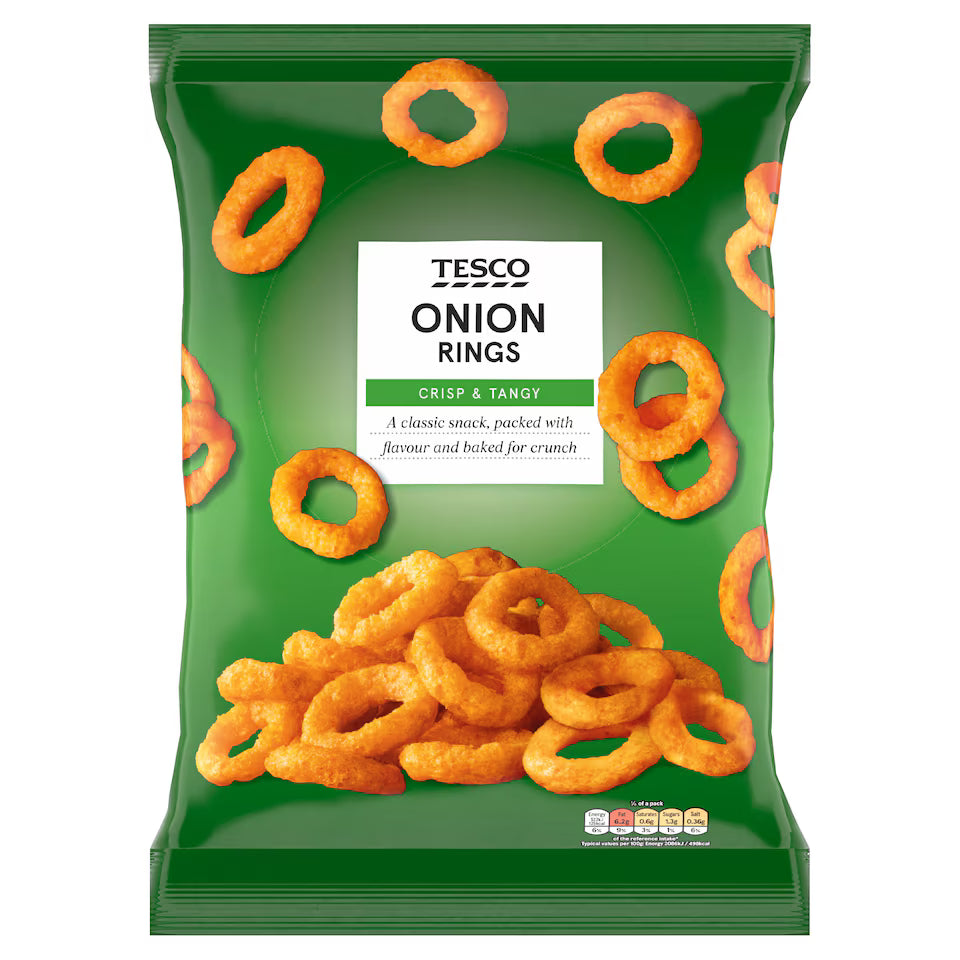 Tesco Onion Rings, 150g
