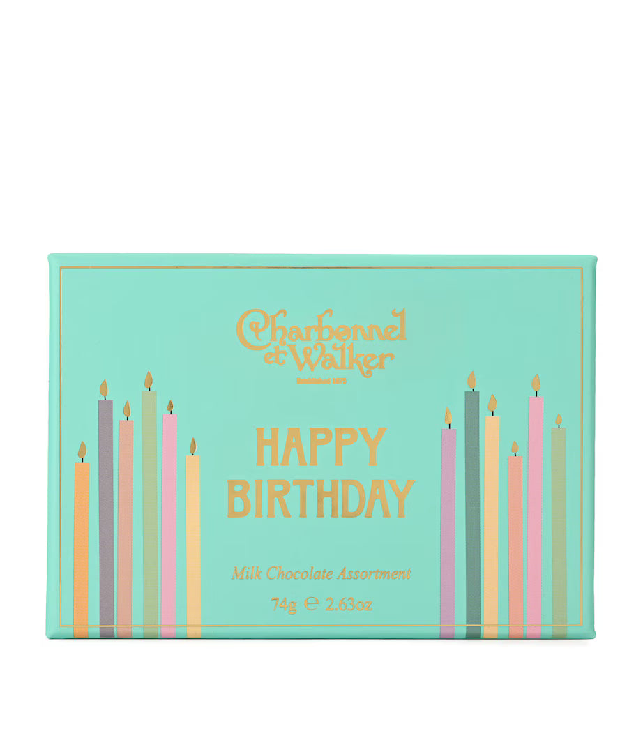 Charbonnel et Walker Happy Birthday Milk Chocolate Truffles - 74g