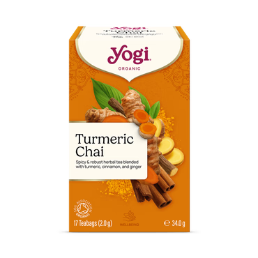 Yogi Tea Turmeric Chai 17 Tea Bags