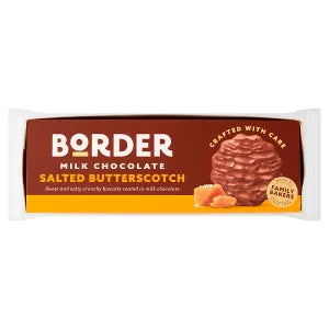 Border Biscuits Milk Chocolate Salted Butterscotch 150g