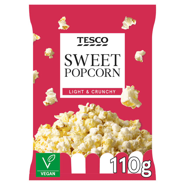 Tesco Sweet Popcorn, 110g