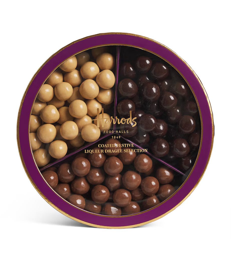 Harrods Coated Festive Liqueur Dragee Selection 750g