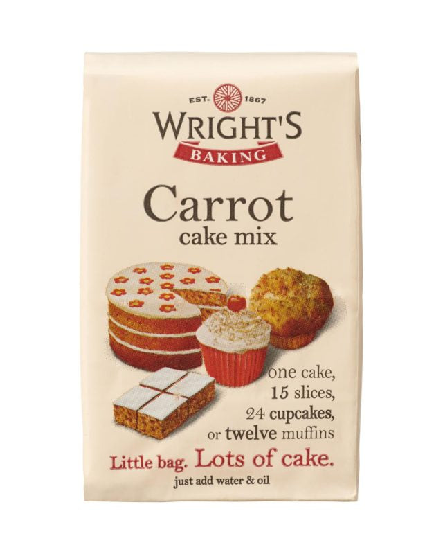 Wrights Baking Carrot Cake Mix, 500g