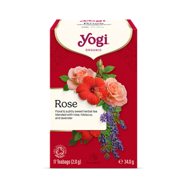 Yogi Tea Organic Rose 17 Tea Bags