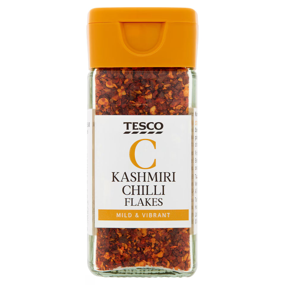 Tesco Kashmiri Chilli Flakes, 27g