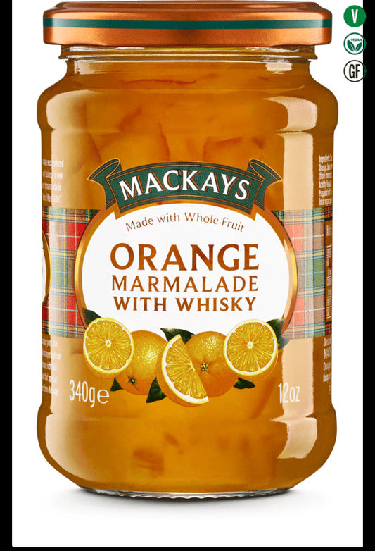 MACKAYS Orange Marmalade with Whisky 340g