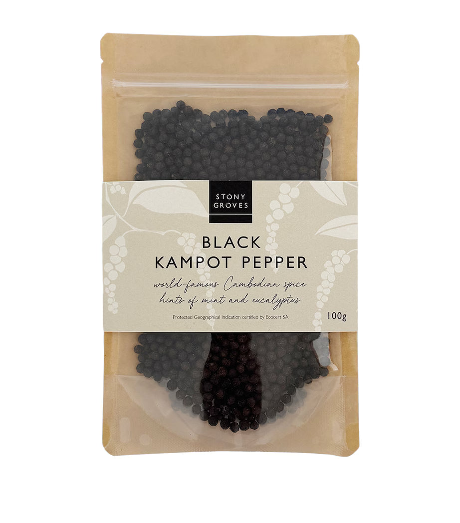 Stony Groves Black Kampot Pepper 100g
